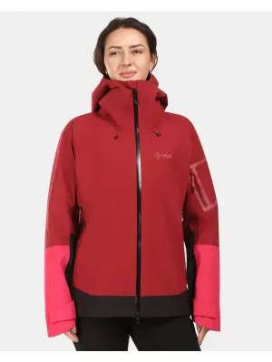 Damen-Hardshelljacke KILPI MAMBA-W 1L0101KI DUNKELROT