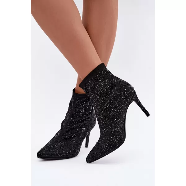  Damenstiefel S.BARSKI HY62-8138 SCHWARZ 