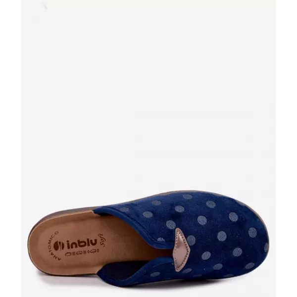  Damenhausschuhe INBLU OD000014 MARINEBLAU 