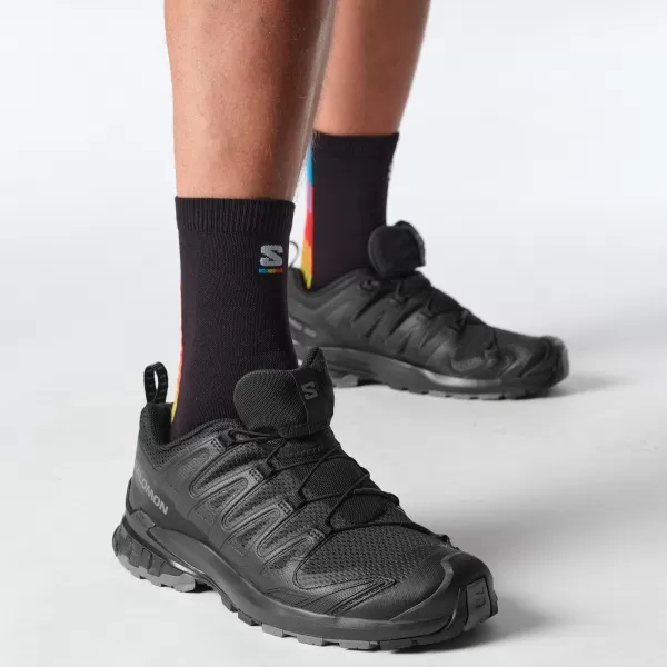  Herrenschuhe SALOMON XA PRO 3D V9 L47271800 SCHWARZ/PHANTOM/ZINN 