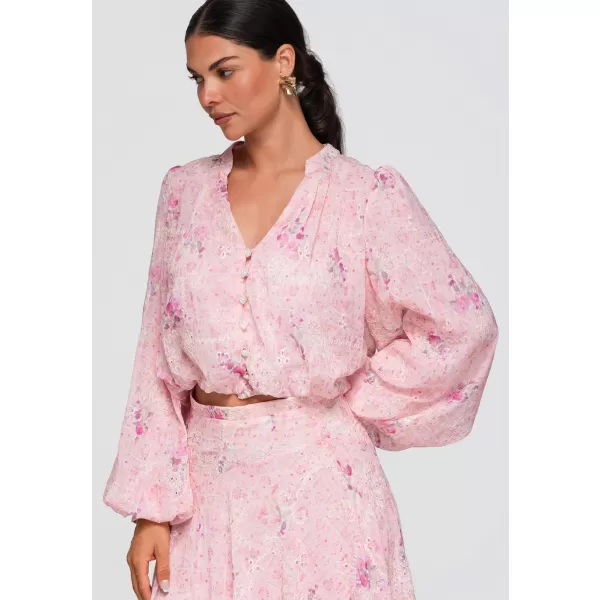  Damenhemd OMBRE OW-SH-E0058 ROSA 