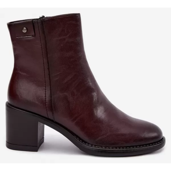  Damenstiefel VINCEZA 58655 ROTWEIN 