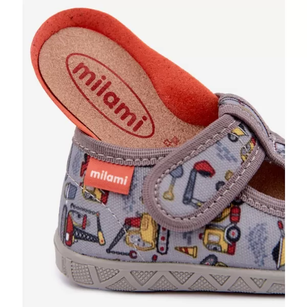  Kinderhausschuhe MILAMI 112/BR-81 GRAU 