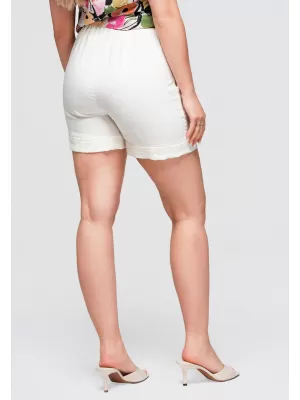 Damen-Shorts OMBRE OW-ST-E0006 NATURFARBEN