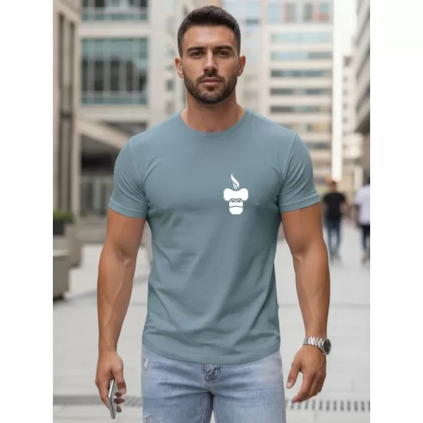  Herren-T-Shirt DSTREET NX5090R BLAU 