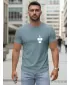 Herren-T-Shirt DSTREET NX5090R BLAU