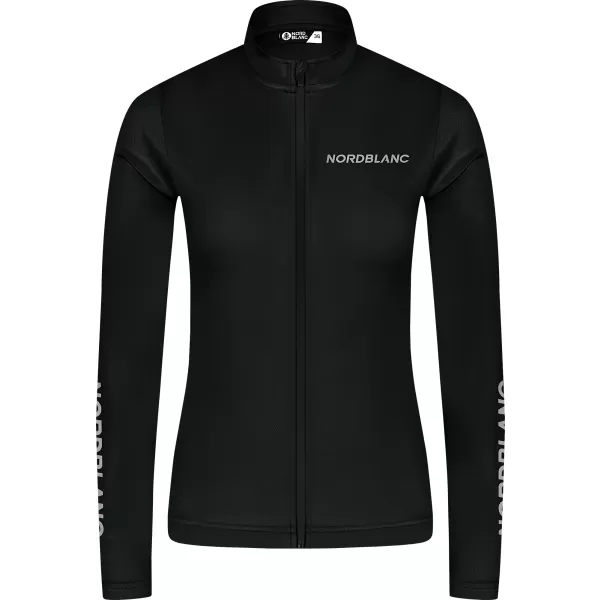  Damen-Radtrikot NORDBLANC VELOFLOW NBSLF8105 SCHWARZ 