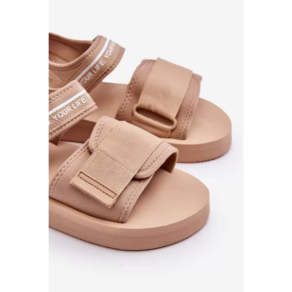  Damensandalen BIG STAR SHOES LL274787 BEIGE 