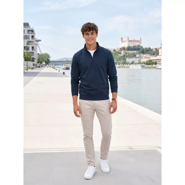  Herren-Sweatshirt MALFINI SUMMIT 429 MARINEBLAU 