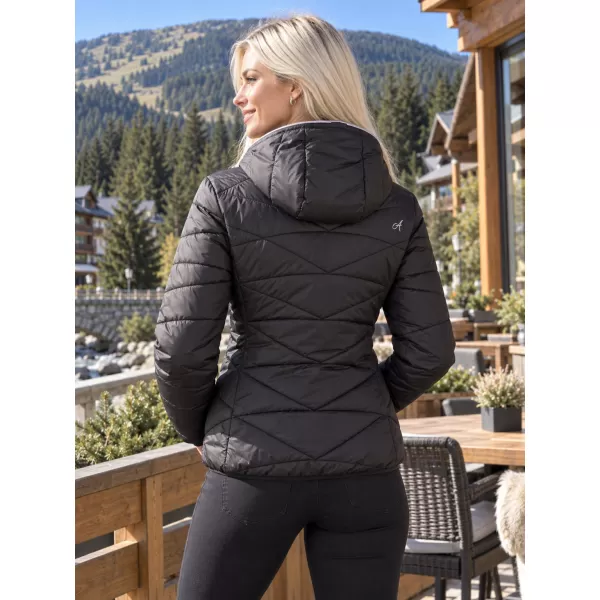  Winterjacke für Damen ALTISPORT IVORY SCHWARZ 