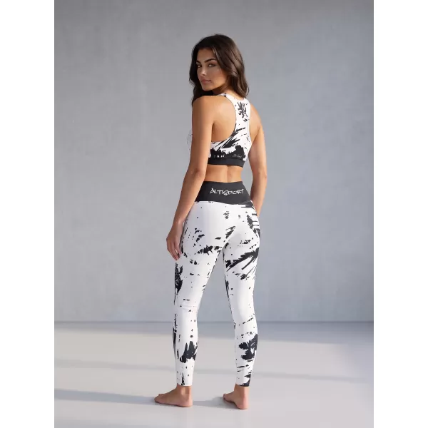  Damen Premium Long Funktionsleggings (neue Größen) ALTISPORT VOJ/ALW036LEG05 ABSTRAKTION 
