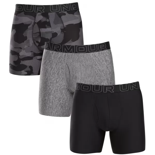  Herren-Boxershorts UNDER ARMOUR M UA PERF TECH (3KS) 1383879-001 SCHWARZ 