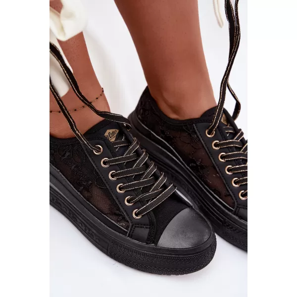  Damen-Sneaker LEE COOPER LCW-26-44-4479 SCHWARZ 