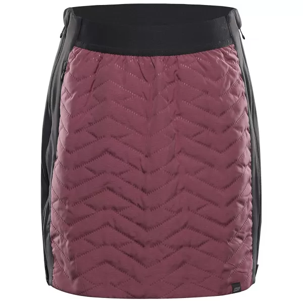  Isolierter Rock für Damen ALPINE PRO LOLLA 3 TRAUBENNEKTAR 