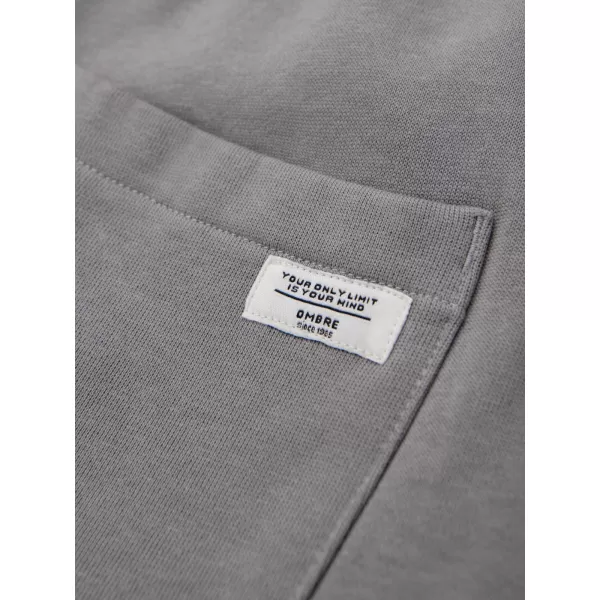  Herren-Jogginghose OMBRE OM-PABS-0304 GRAU 