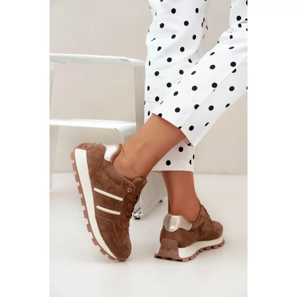  Damen-Sneaker D&A LR62-7101 BEIGE 