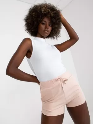 Damen-Shorts BASIC FEEL GOOD AP-SN-119.07 LEUCHTEND ROSA