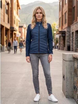 Hybridjacke für Damen MALFINI PREMIUM CROSS 556 MARINEBLAU