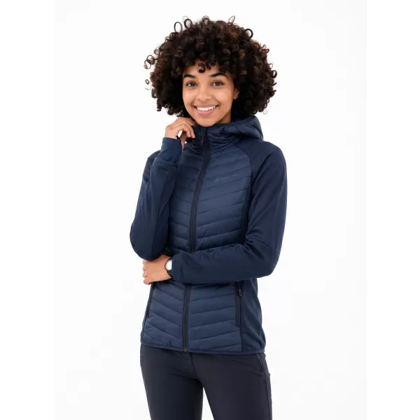  Damen-Sweatshirt ALPINE PRO NORNA MONDBESCHIENENER OZEAN 