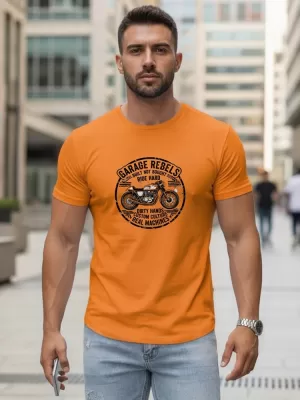 Herren-T-Shirt DSTREET NX5007R-OR ORANGE