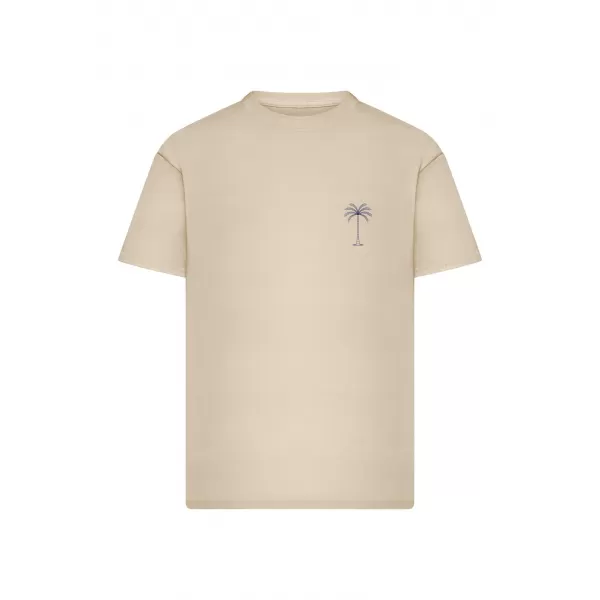  Herren-T-Shirt URBAN CLASSICS TB8756 WEIß/SAND 
