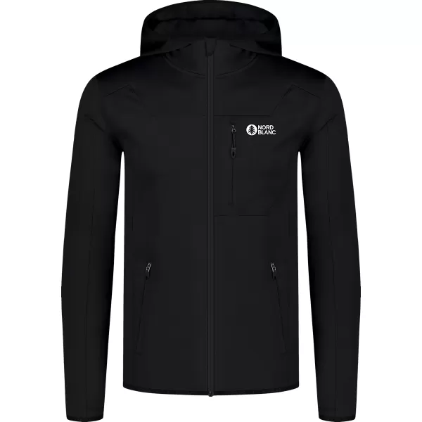  Powerfleece-Sweatshirt für Herren NORDBLANC SPRAWL NBSFM8333 SCHWARZ 