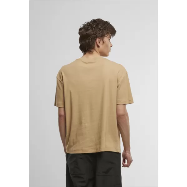  Herren-T-Shirt URBAN CLASSICS TB7616 UNION BEIGE 
