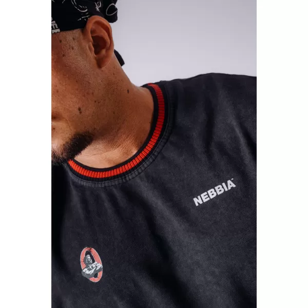  Tanktops für Herren NEBBIA OLYMPIA MUSCLE COVER 947 SCHWARZ 