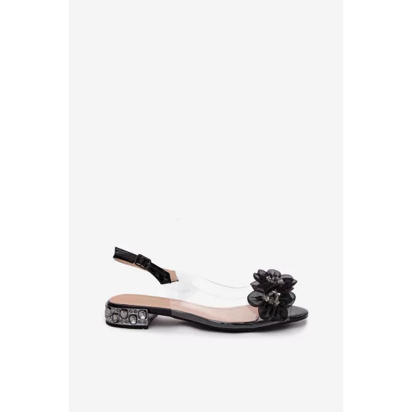  Damensandalen D&A MR61-9006 SCHWARZ 