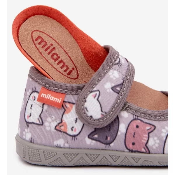  Kinderhausschuhe MILAMI 111/BR-34 GRAU 
