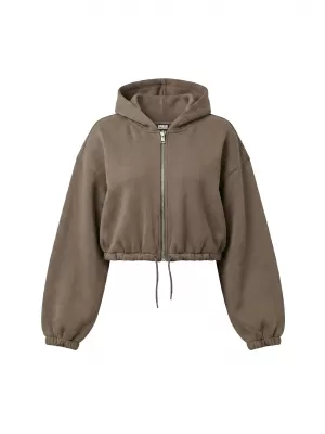 Damen-Sweatshirt URBAN CLASSICS TB8635-23646 TIEFES TAUPE