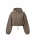Damen-Sweatshirt URBAN CLASSICS TB8635-23646 TIEFES TAUPE
