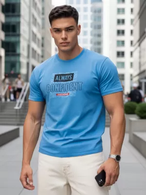 Herren-T-Shirt DSTREET RX5408 BLAU