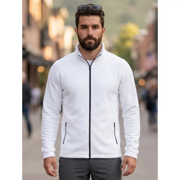  Herren-Sweatshirt aus Microfleece MALFINI FACTOR 852 WEIß 