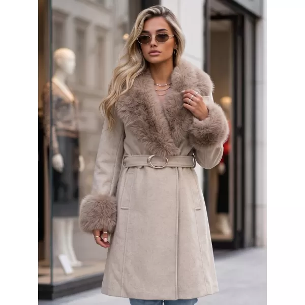  Damenmantel DSTREET TY6068 BEIGE 