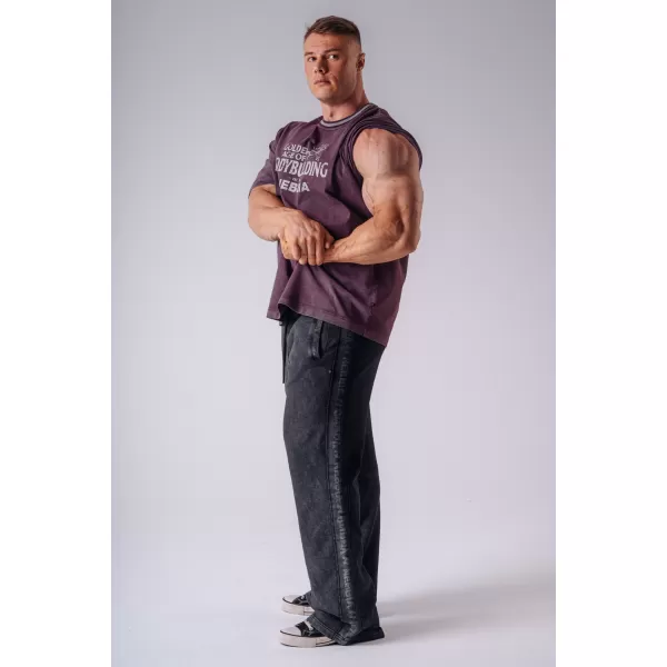  Herren-T-Shirts NEBBIA OLYMPIA HEAVYWEIGHT COTTON 941 ROTWEIN 