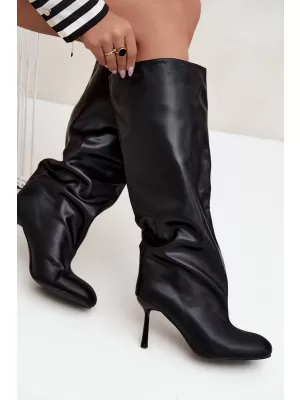 Damenstiefel BOTO C-374 SCHWARZ