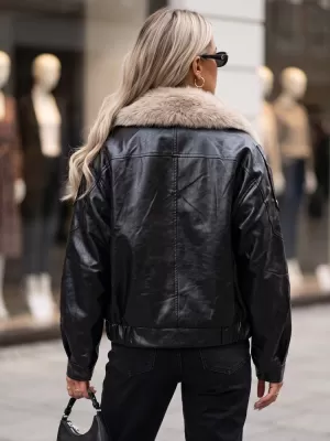 Damenjacke DSTREET TY5709 SCHWARZ