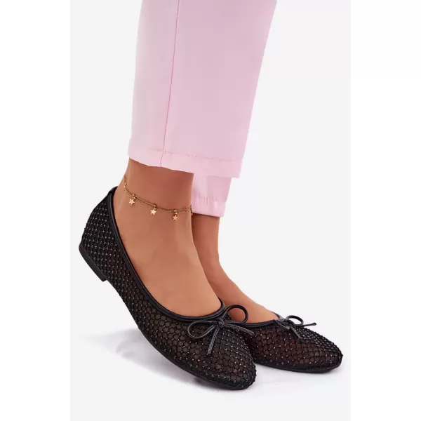  Ballerinas für Damen VINCEZA 62270 SCHWARZ 