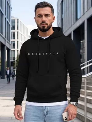 Herren-Sweatshirt DSTREET NX5151BX-03-09 SCHWARZ