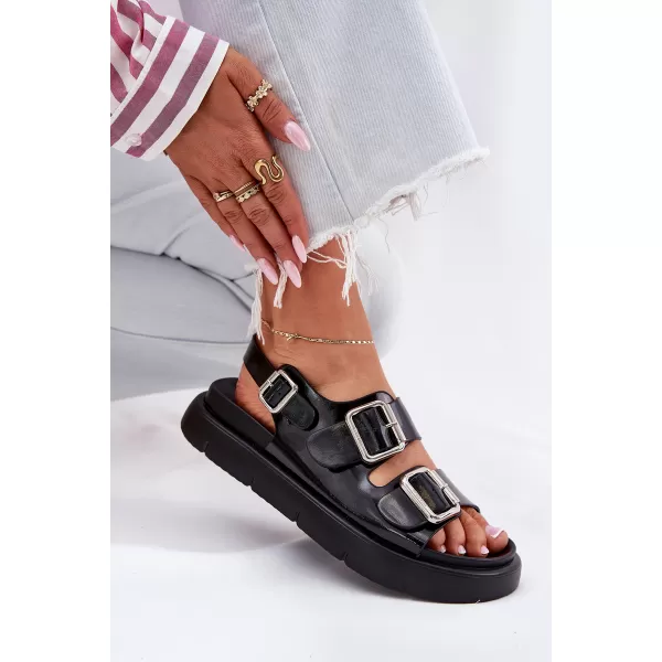 Damensandalen BIG STAR SHOES RR274662 SCHWARZ 