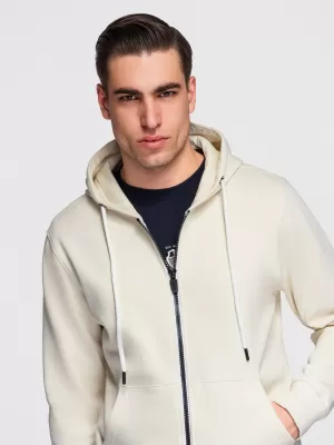 Herren-Sweatshirt OMBRE OM-SSBZ-0272 CREME