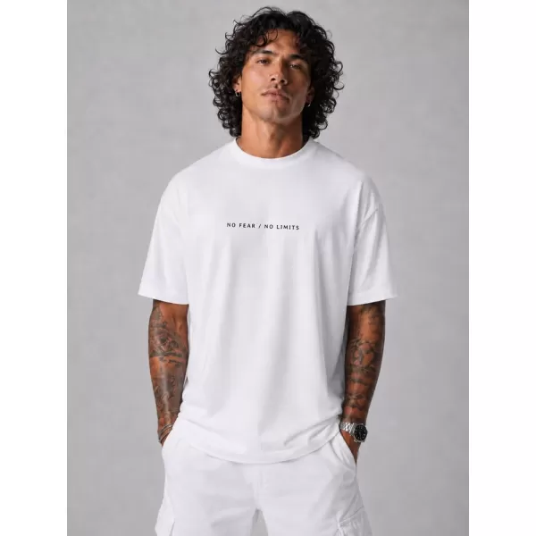  Herren-T-Shirt DSTREET NX4006R-WH-O WEIß 