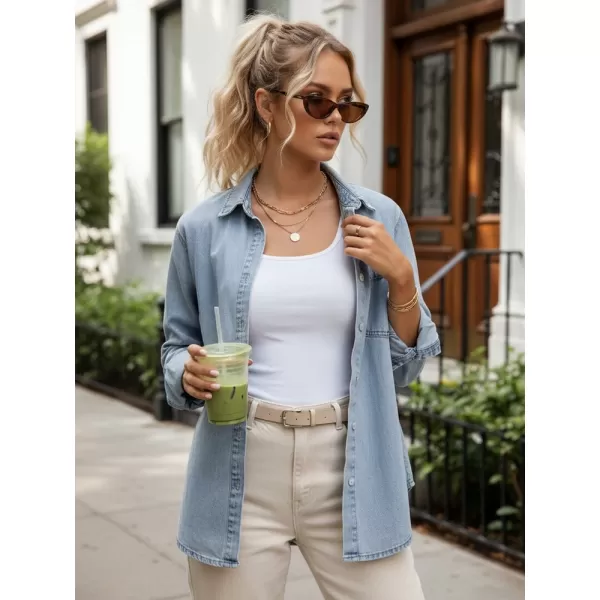  Damenhemd DSTREET DY0490 BLAU 