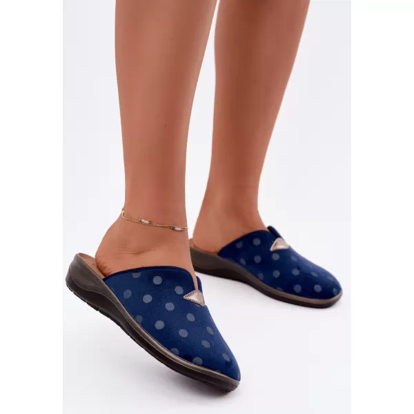  Damenhausschuhe INBLU OD000014 MARINEBLAU 