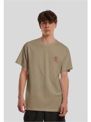 Herren-T-Shirt URBAN CLASSICS TB9016-00176 OLIVE