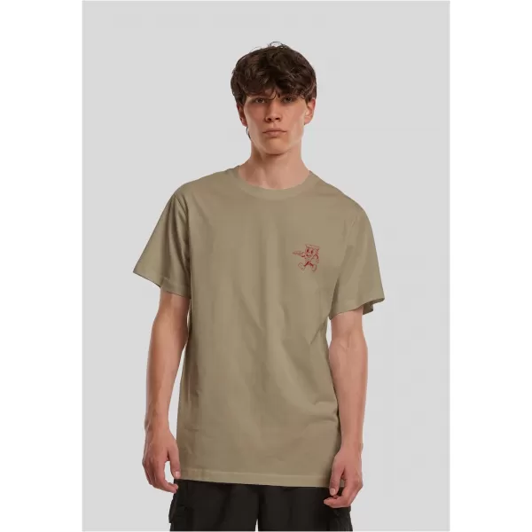  Herren-T-Shirt URBAN CLASSICS TB9016-00176 OLIVE 