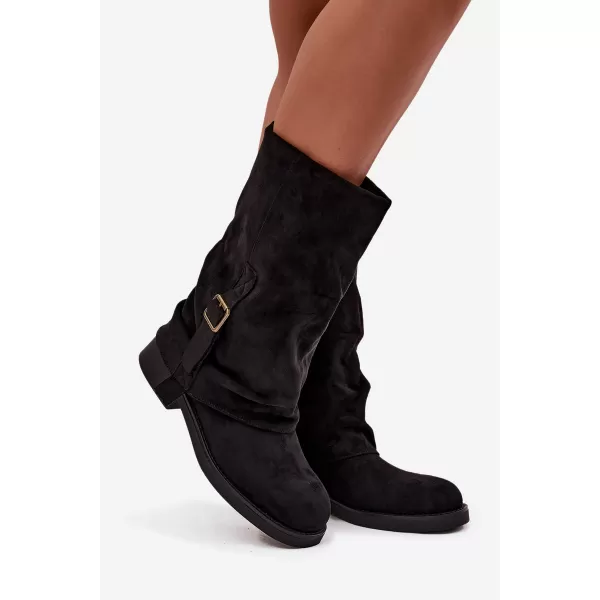  Damenstiefel BOTO MM-15 SCHWARZ 
