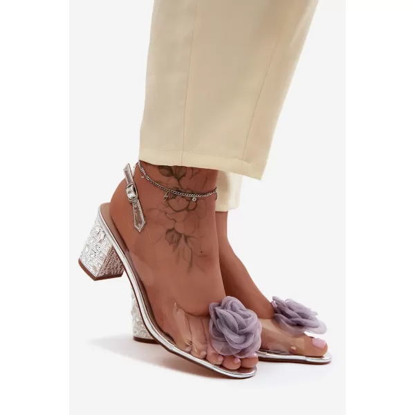  Damensandalen D&A MR61-9011 SILBER 