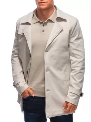 Herrenmantel EDOTI C570 HELLBEIGE